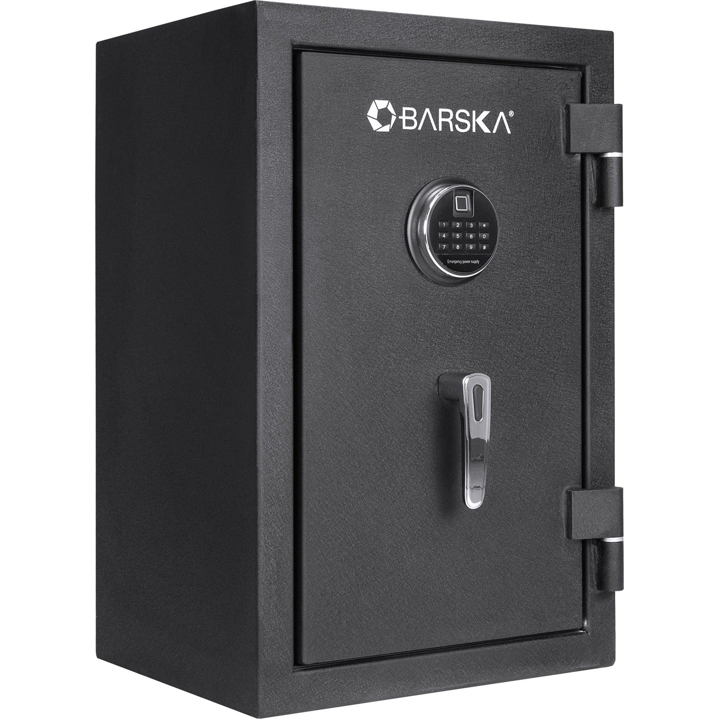 2.02 Cubic Ft Biometric Keypad Fire Resistant Safe - Black