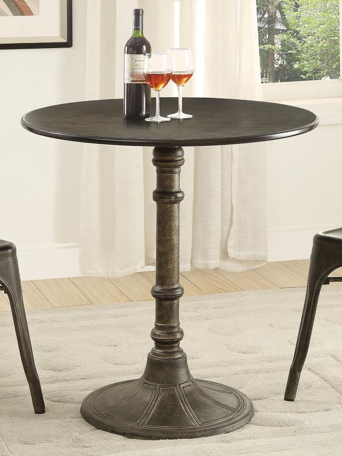 Oswego - Round 30 - Inch Bistro Dining Table - Bronze
