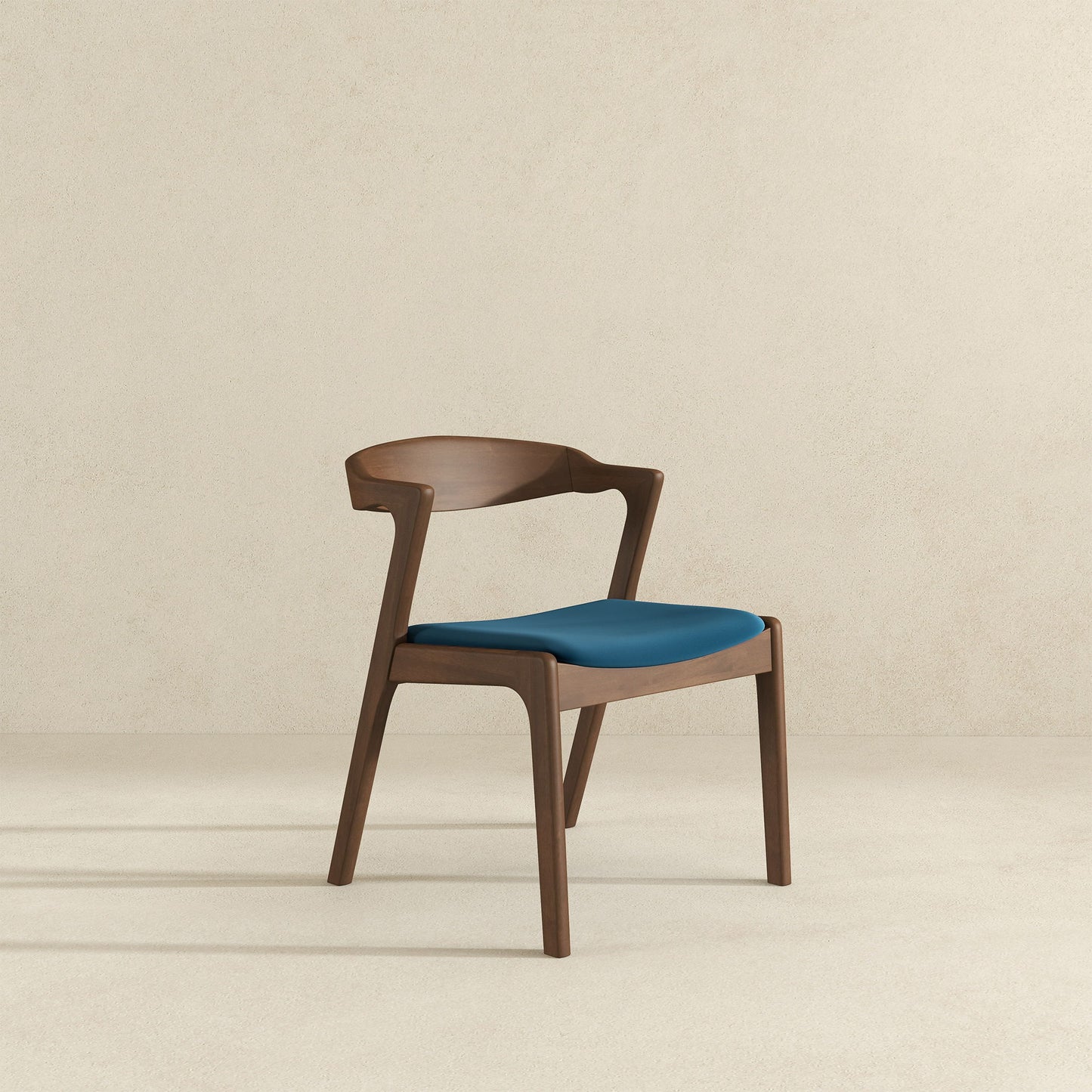Dakota - Mid-Century Modern Velvet Dining Chair (Set of 2)