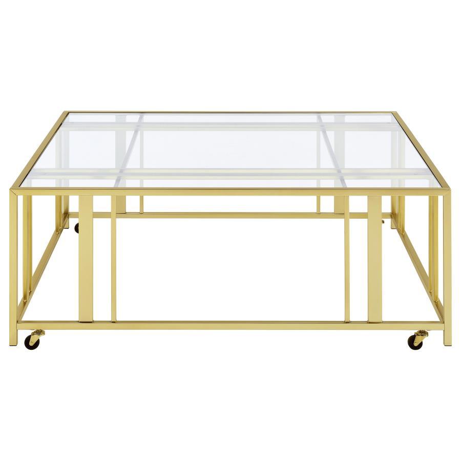 Adri - Glass Coffee Table Top - White