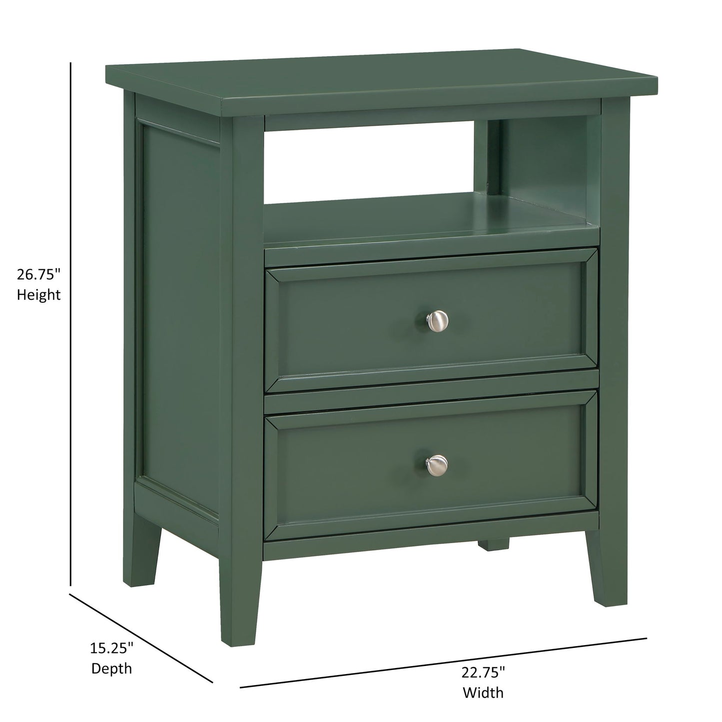 Weston - 2 Drawer Nightstand
