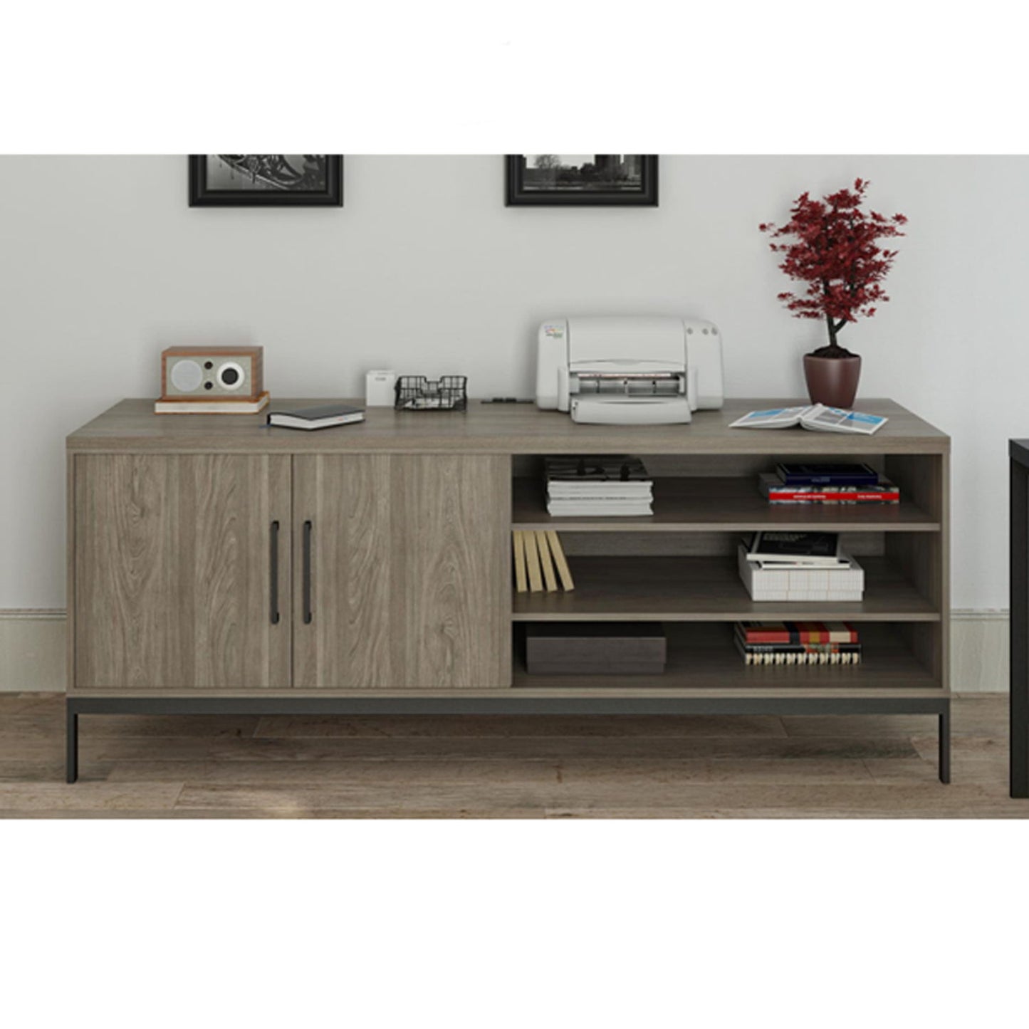 Parkside - Credenza - Light Oak