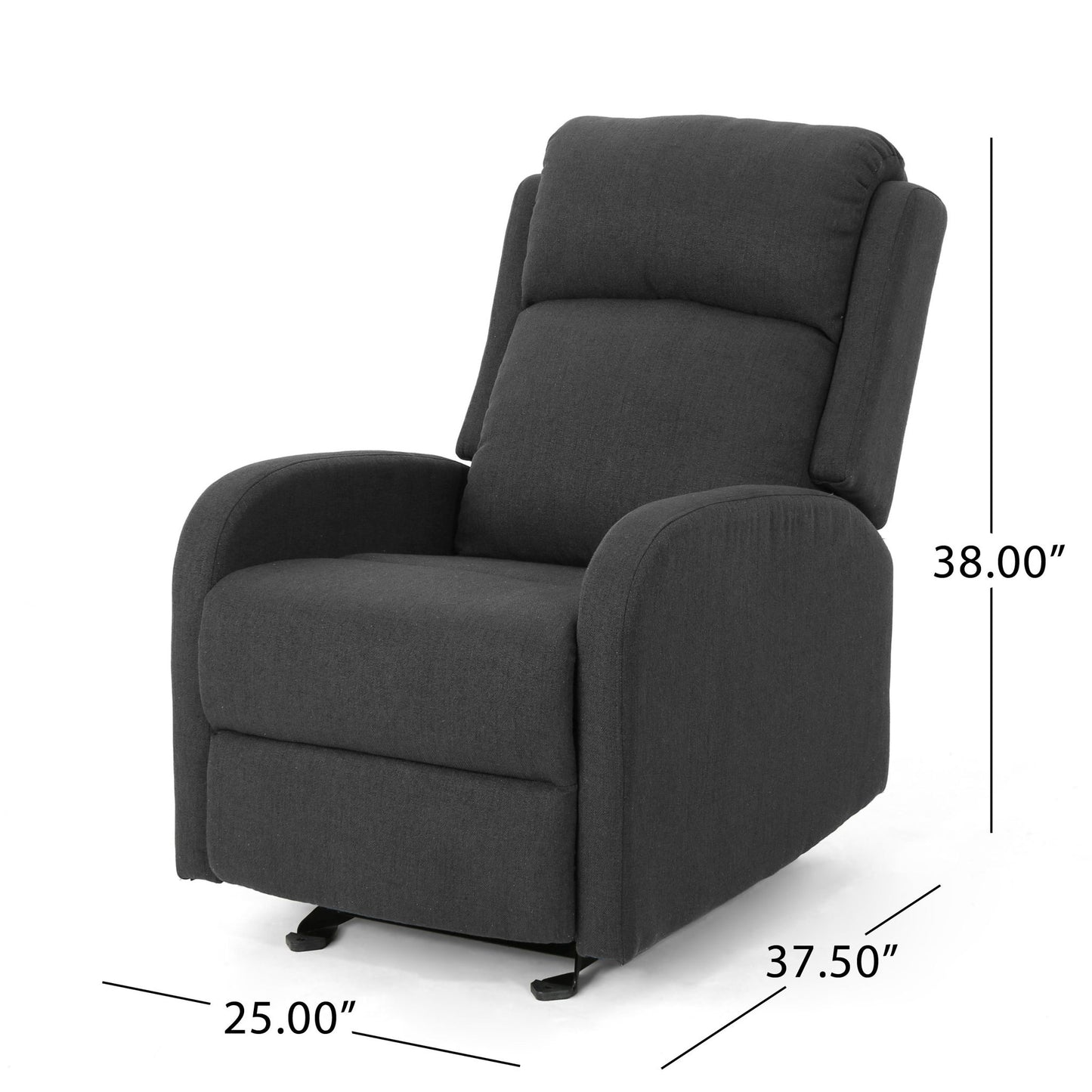 Wide Manual Rocker Standard Recliner