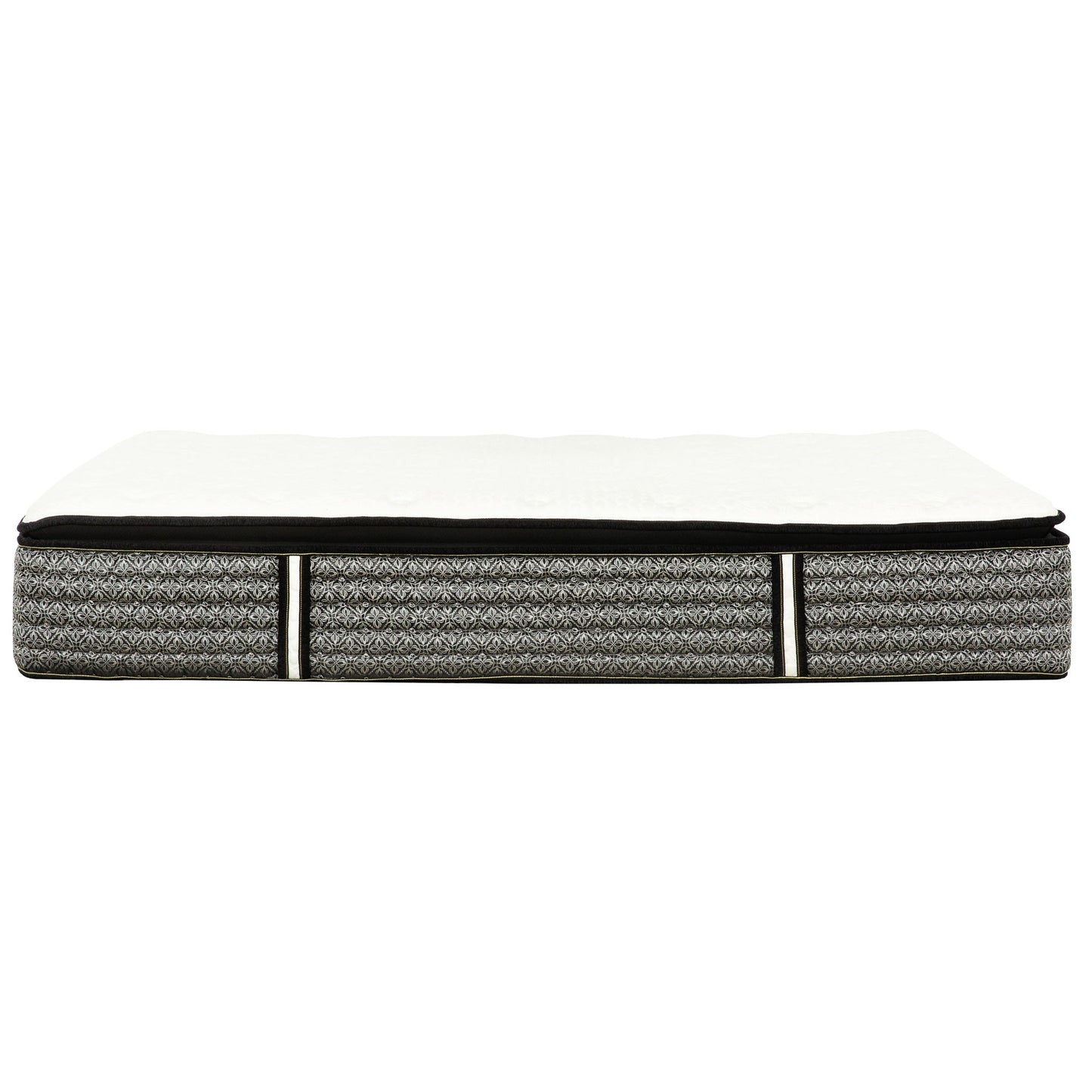 14" Premium Hybrid Mattress In A Box Plush Gel Memory Foam Top With Cooling Technology - Gray / White - Queen