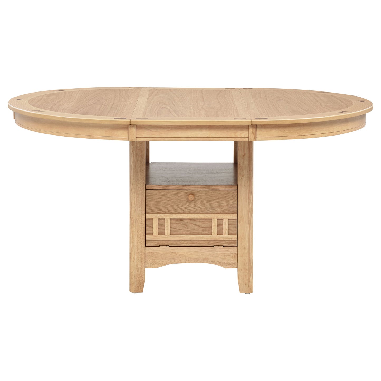 Davis - Extension Leaf Dining Table - Light Oak