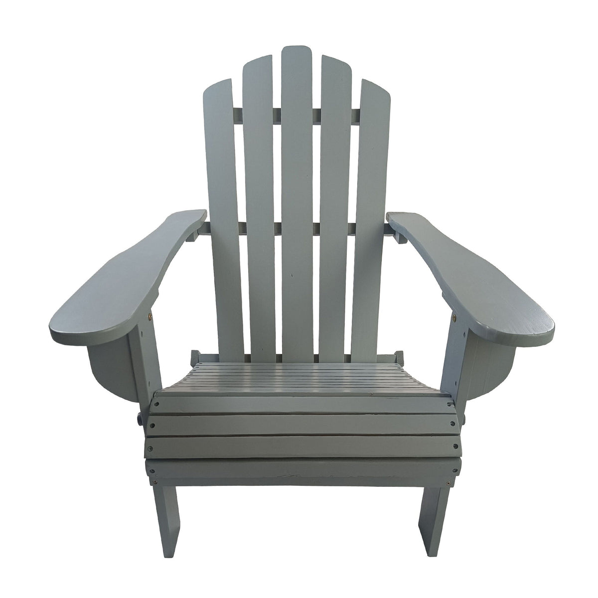 Outdoor Or Indoor Adirondack Chair - Gray