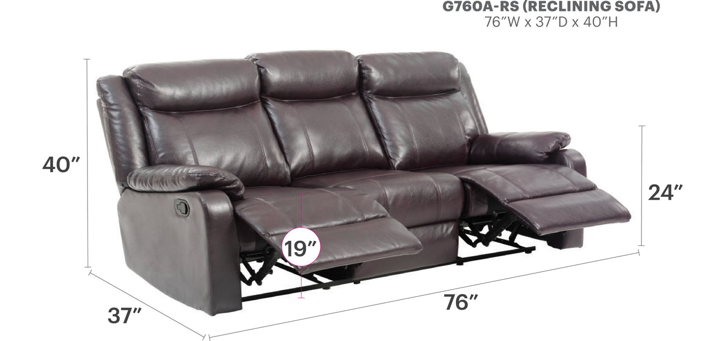 Contemporary Three Seater Sofa