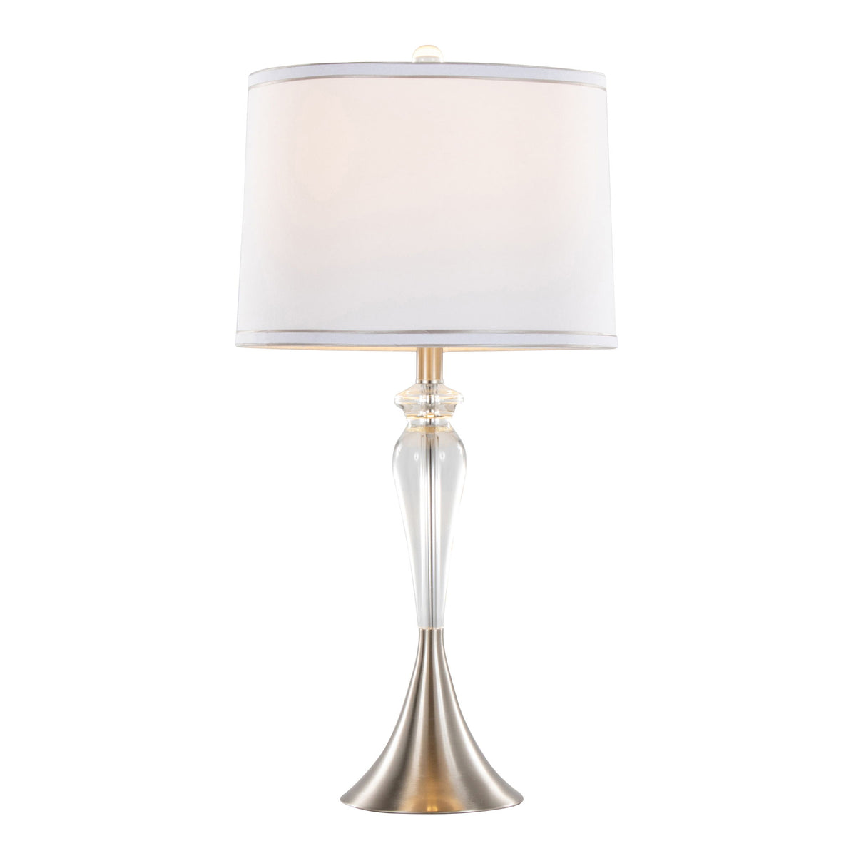 Ashland - Contemporary Crystal Table Lamp (Set of 2) - Clear