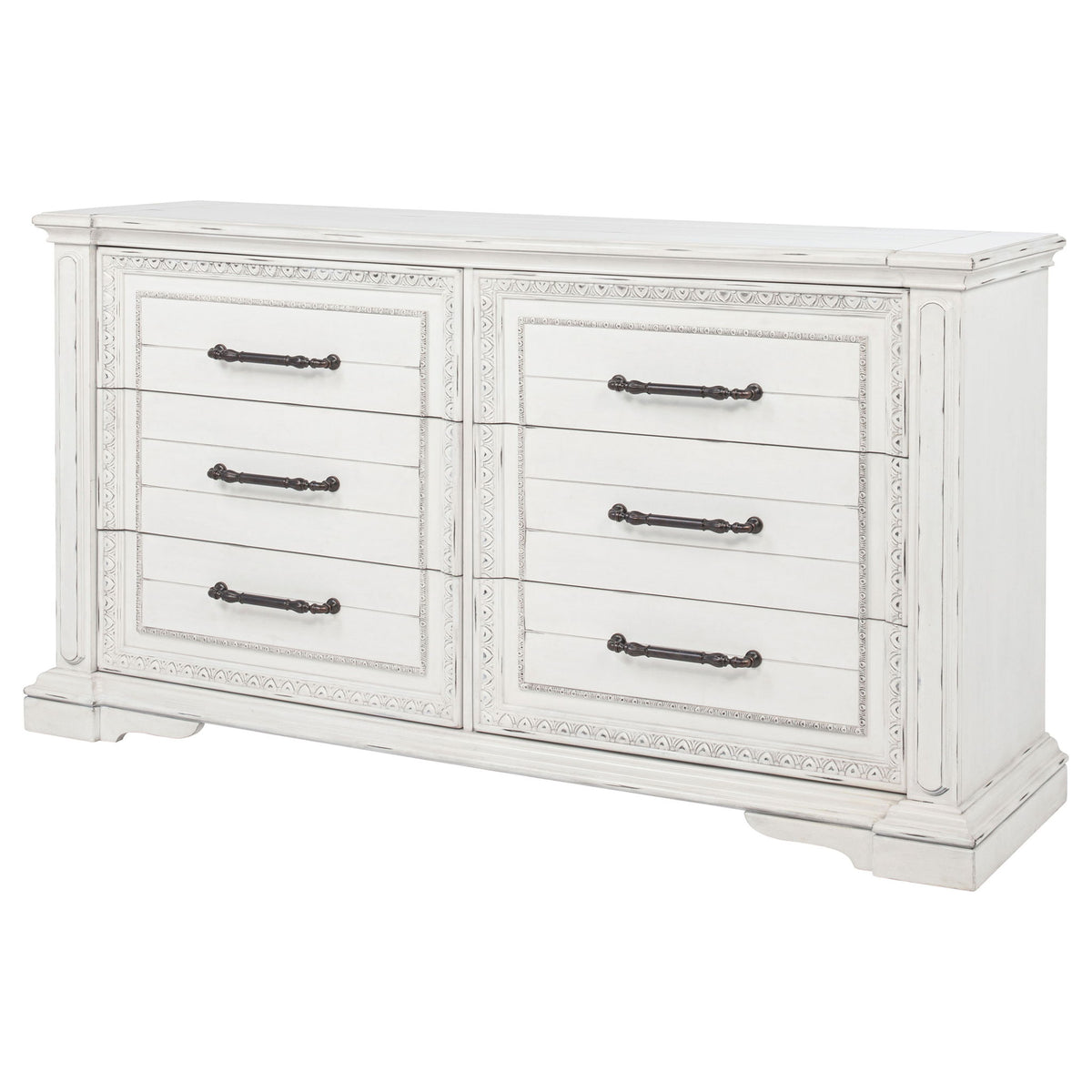 6 Drawer Bedroom Dresser Cabinet - Vintage