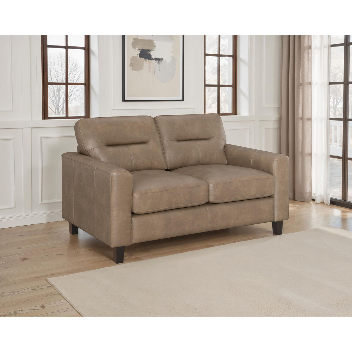 Remington - Loveseat With Track Arms