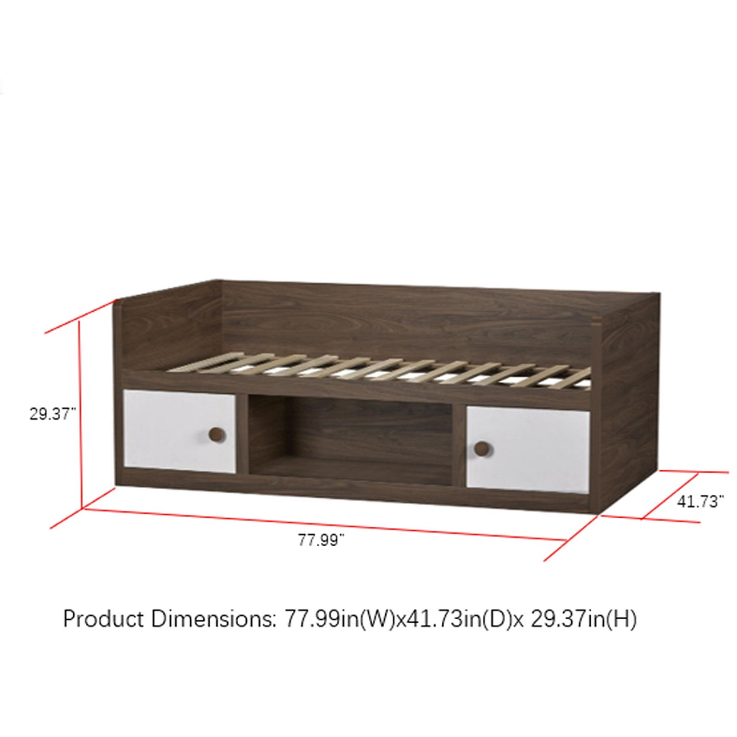 Sierra Ridge Terra - Twin Size Daybed - White