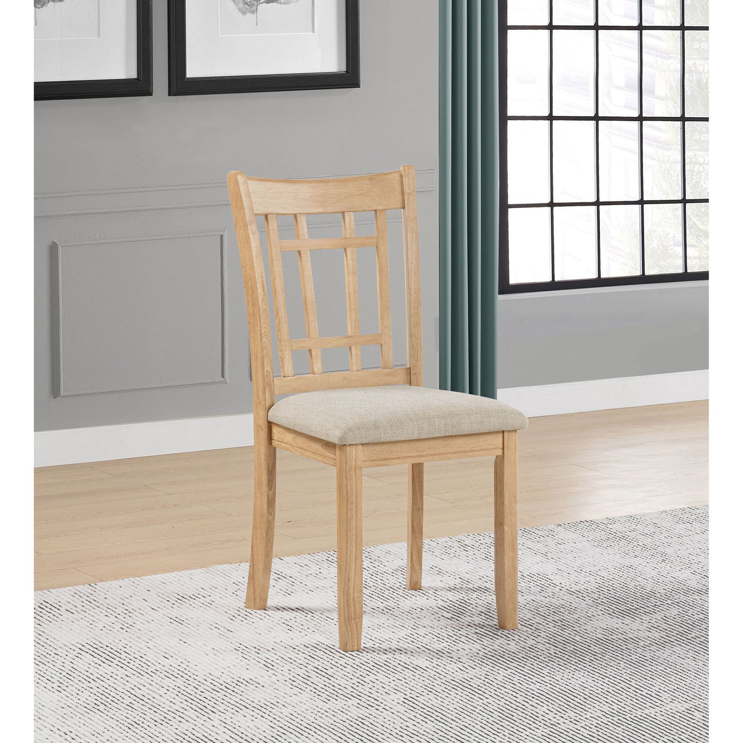 Davis - Dining Side Chair (Set of 2) - Light Oak