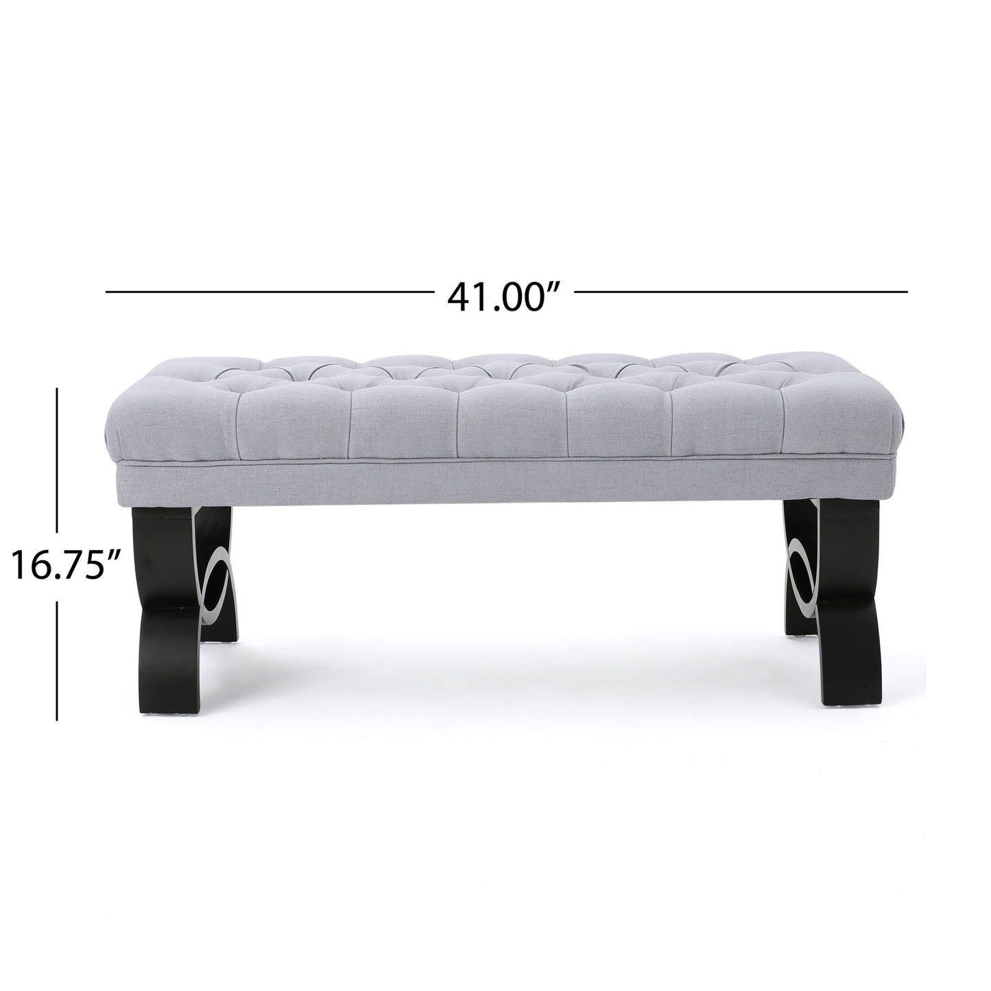 Hilton - Ottoman Bench Classic Style