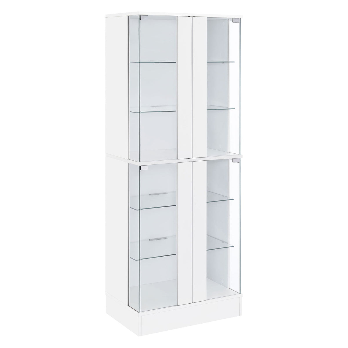 Gilbert - 4 Door LED Curio Display Cabinet