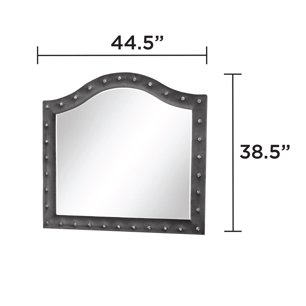 Sophia - Tufted Upholstery Mirror