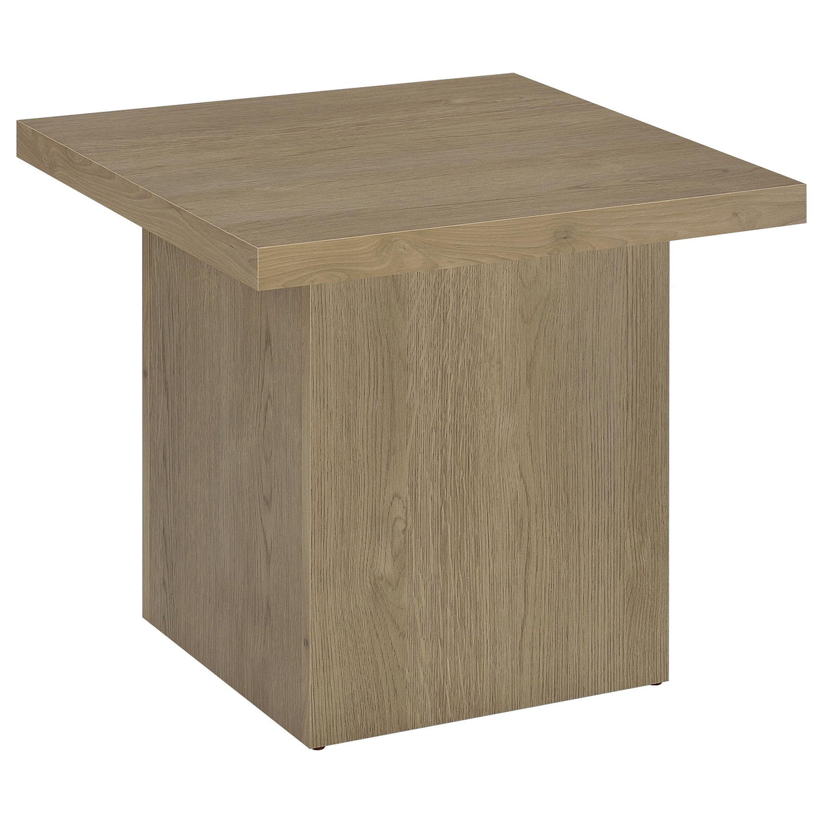 Eldridge - Coffee Table Set With Chunky Square Tops