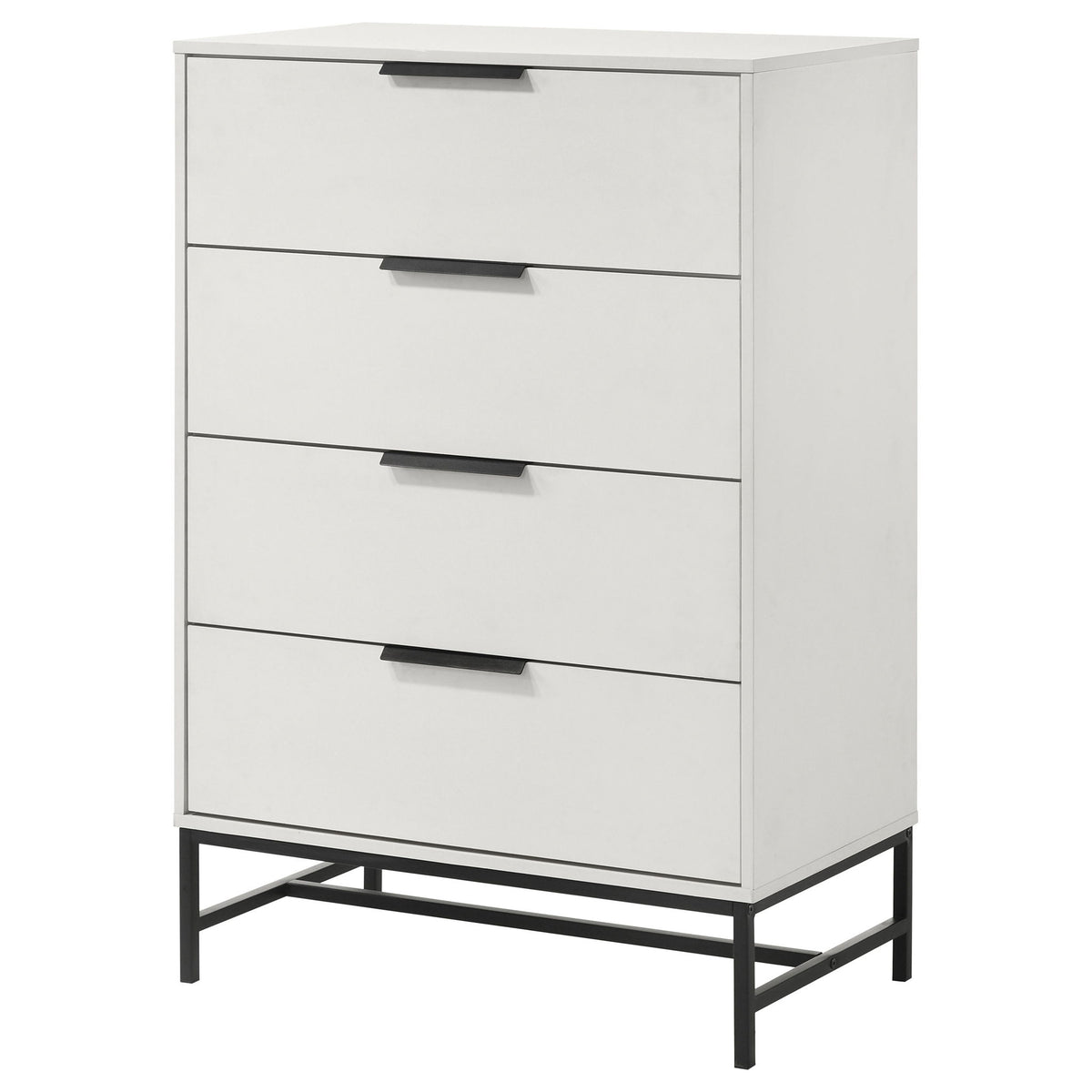 Taraval - 4 Drawer Chest - White