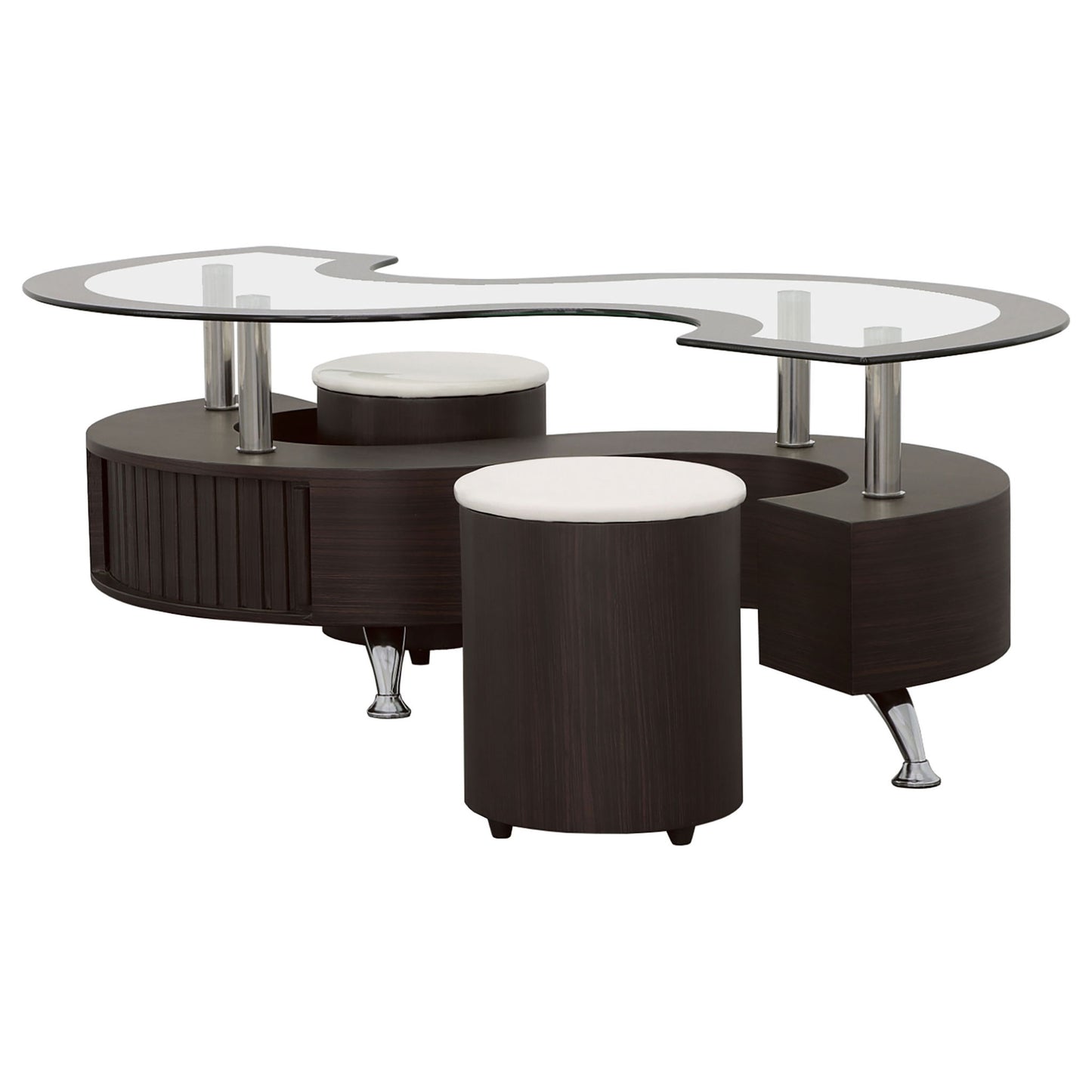 Marley - 3 Piece Coffee Table And Stools Set