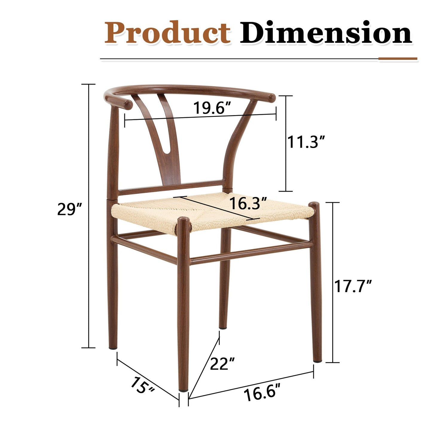 Wesborn - Y Shaped Armchair