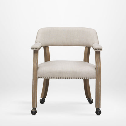 Monroe - Dining And Game Chair - Beige