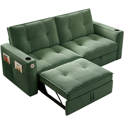 2 In 1 Convertible Sofa Bed For Living Rooms