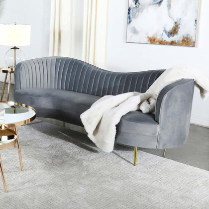 Sophia - Upholstered Channel Tufted Sofa