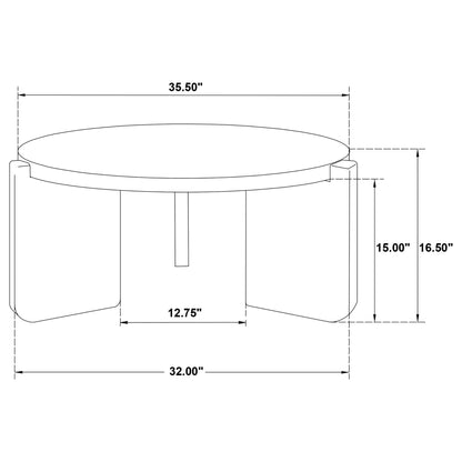 Lansing - Table Set With Round Top