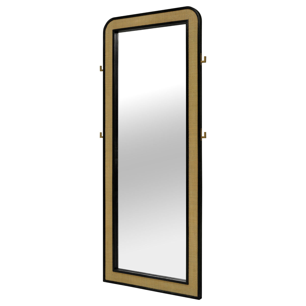 Benson - Standing Floor Mirror - Black