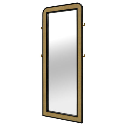 Benson - Standing Floor Mirror - Black
