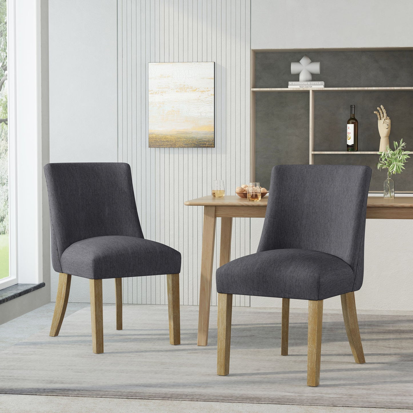 Classic Fabric Dining Chair