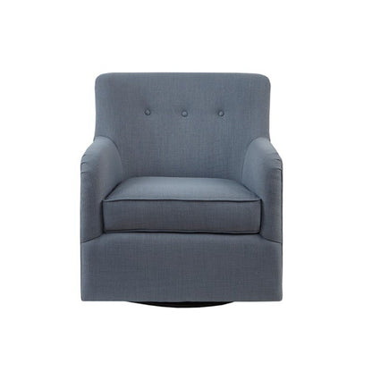 Adele - Swivel Chair With Button Tufted Back
