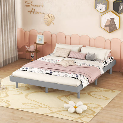 Modern Floating Platform Bed Frame