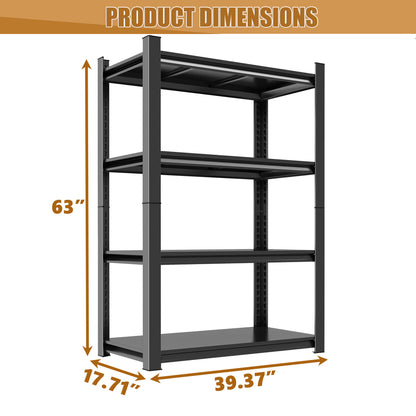 Tall Storage Shelf, Adjustable Height Storage Rack