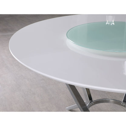 Anchor - Round Dining Table - Gloss White