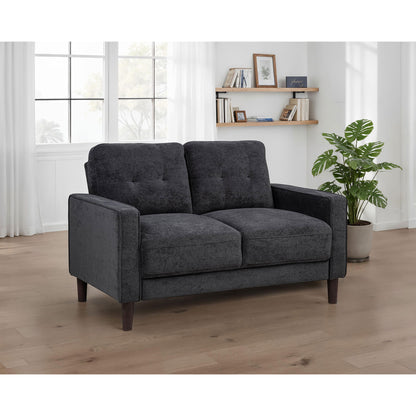 Heather - Track Arm Tufted Loveseat