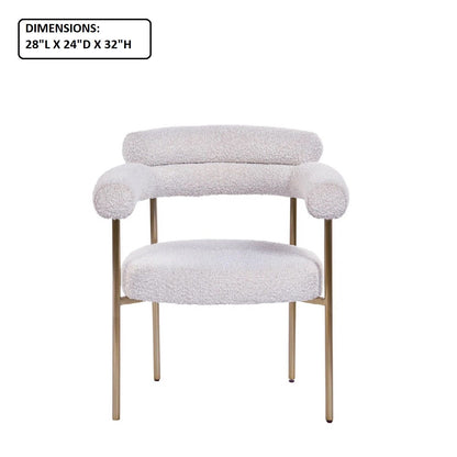 Dining Chairs With Armrests (Set of 2)