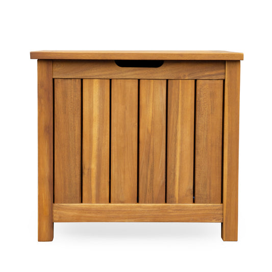 Portside - Wooden Deck Box 30 Gallons Storage Bench - Teak