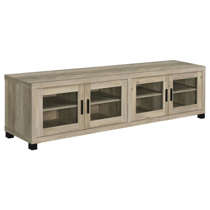 Heron - 4 Door TV Stand With Adjustable Shelving