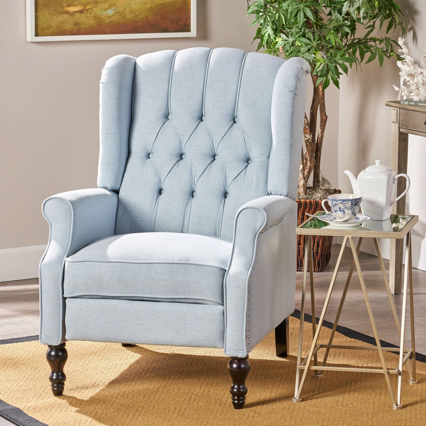 Tufted Arm Chair Recliner