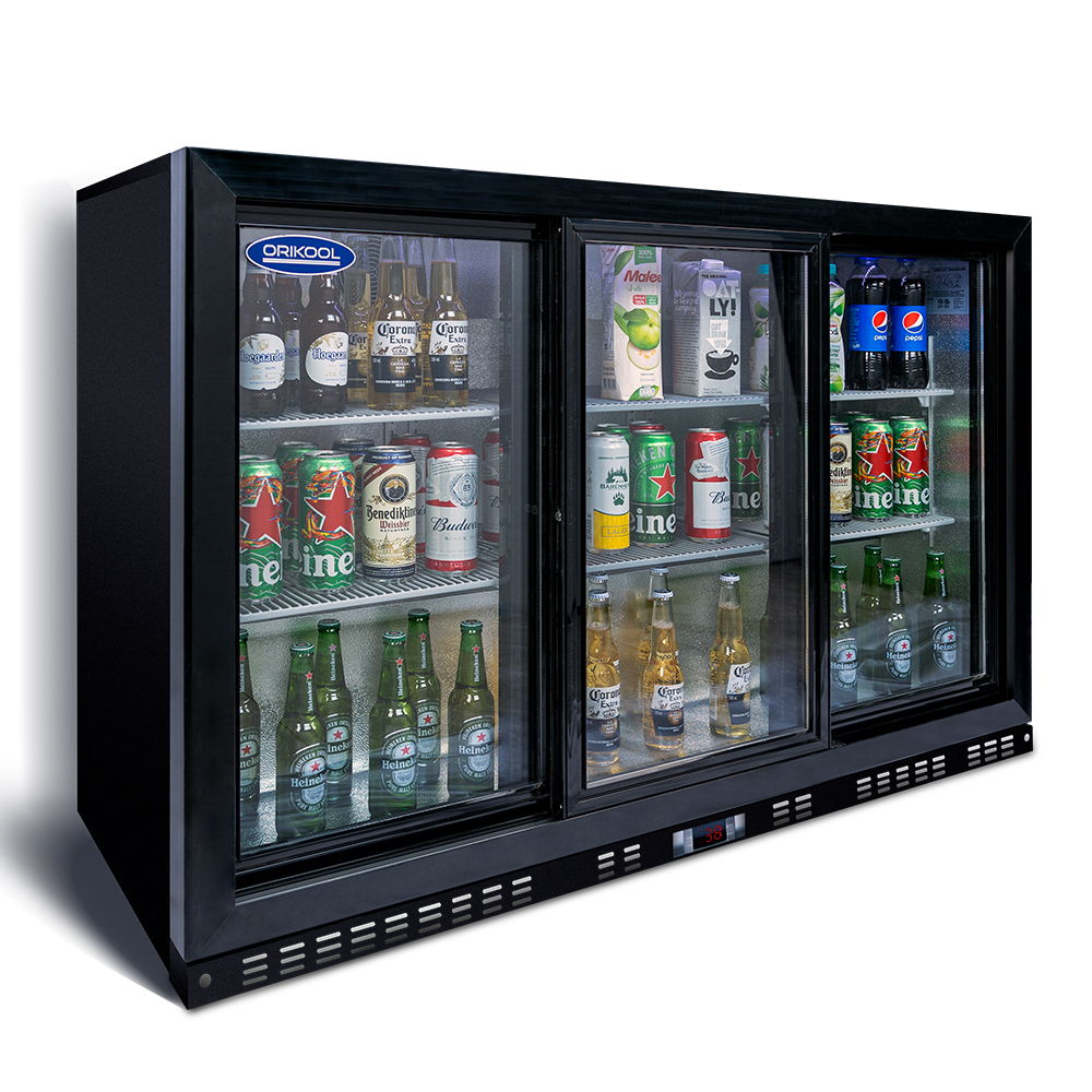 Beverage Refrigerators Cooler, Glass Door Back Bar, Commercial Display Bar Fridge For Beer Wine And Drink