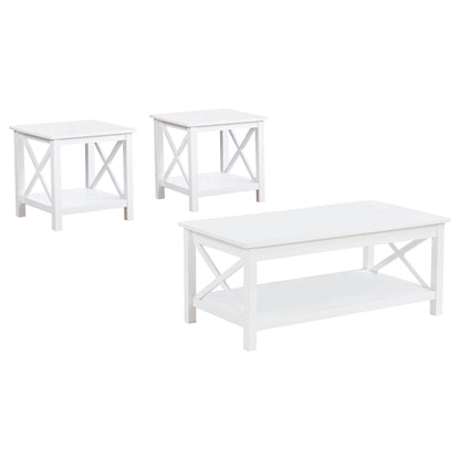 Slater - Table Set With X-Frame Design