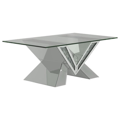 Taffeta - Coffee Table Top, Box 1 of 2 - Silver