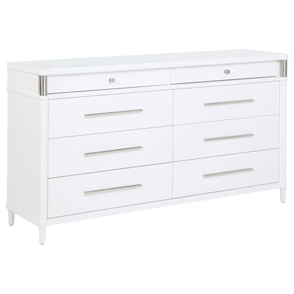 Robinson - 8 Drawer Dresser - White