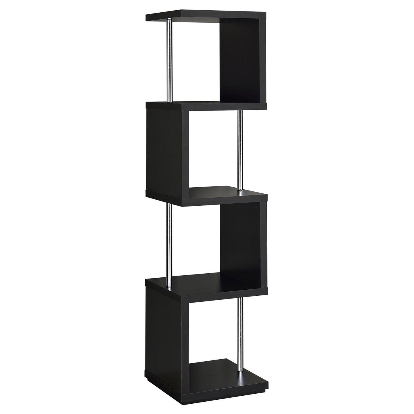 4 Tier Bookcase With Accents