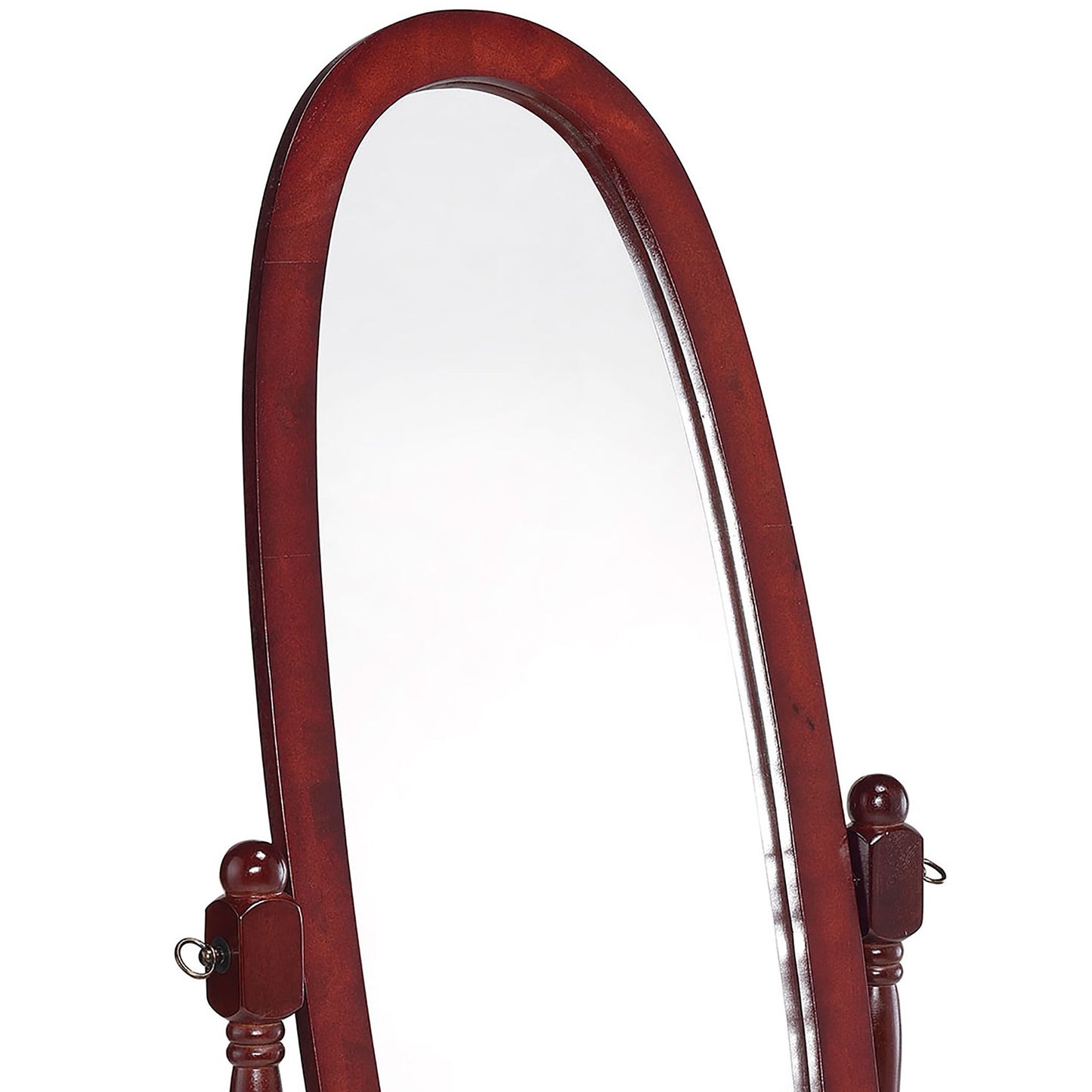 Dunne - Cheval Mirror With Oval Frame