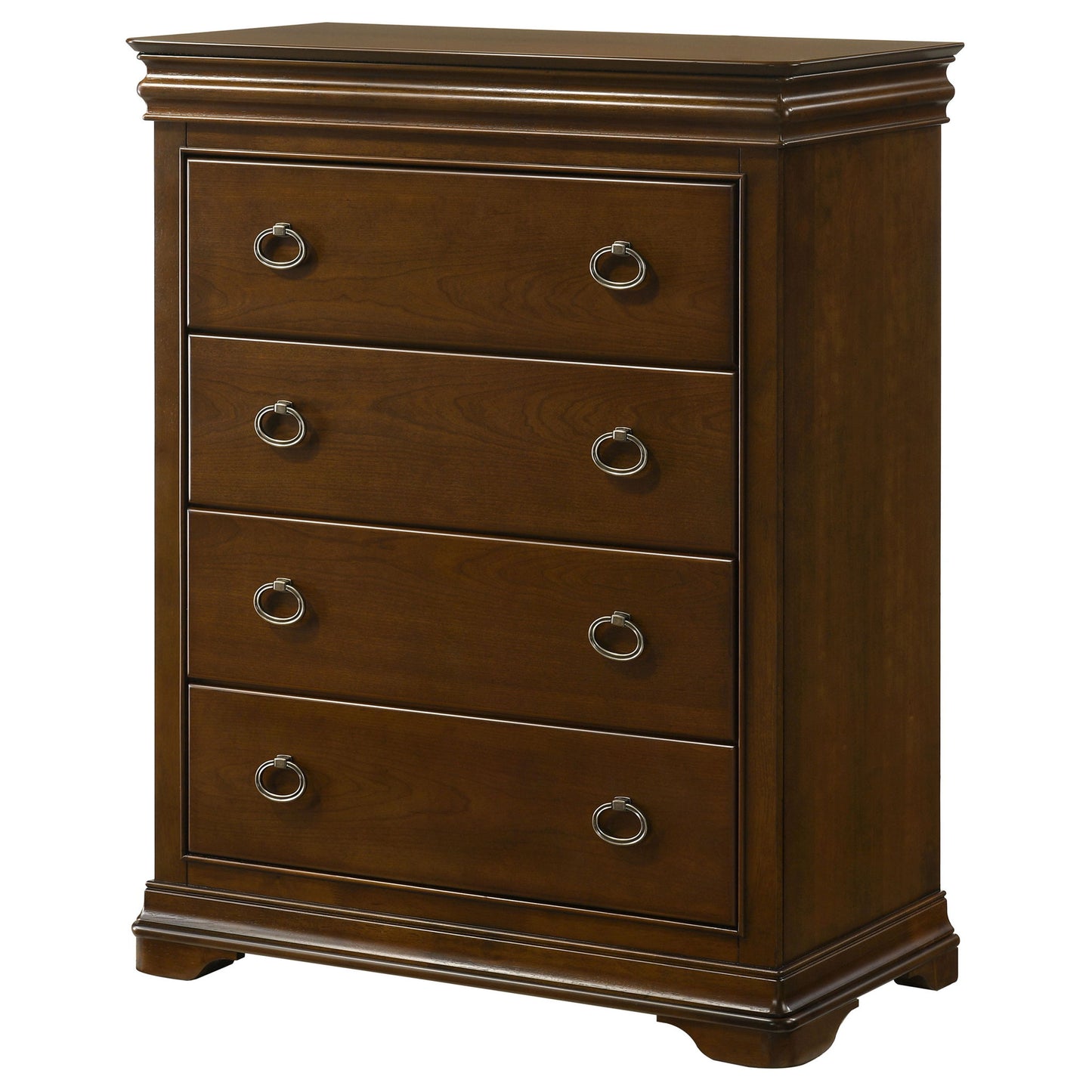 Leonide - 4 Drawer Chest - Cherry