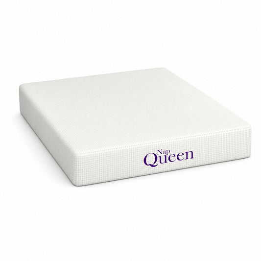 8" Memory Foam Mattress With Charcoal Infusion And Silky Mesh Cover