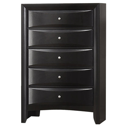 Palamino - 5 Drawer Bedroom Chest - Black