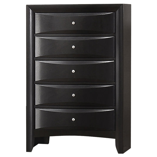 Palamino - 5 Drawer Bedroom Chest - Black