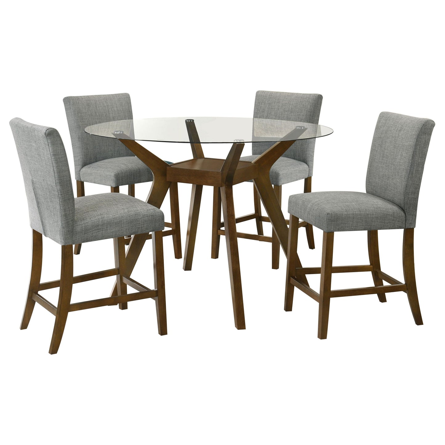 Flynn - 5 Piece Counter Height Dining Set